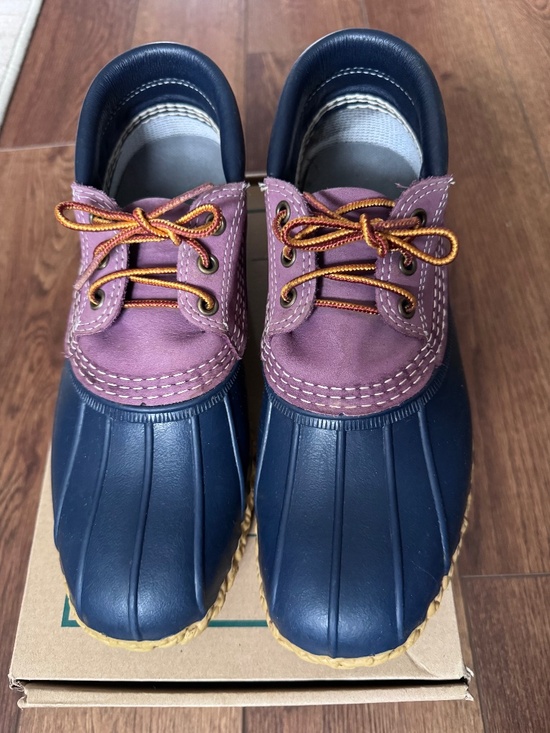 L.L. Bean Shoes - LL Bean - Bean Boots - Gumshoes - Purple/Navy - 10